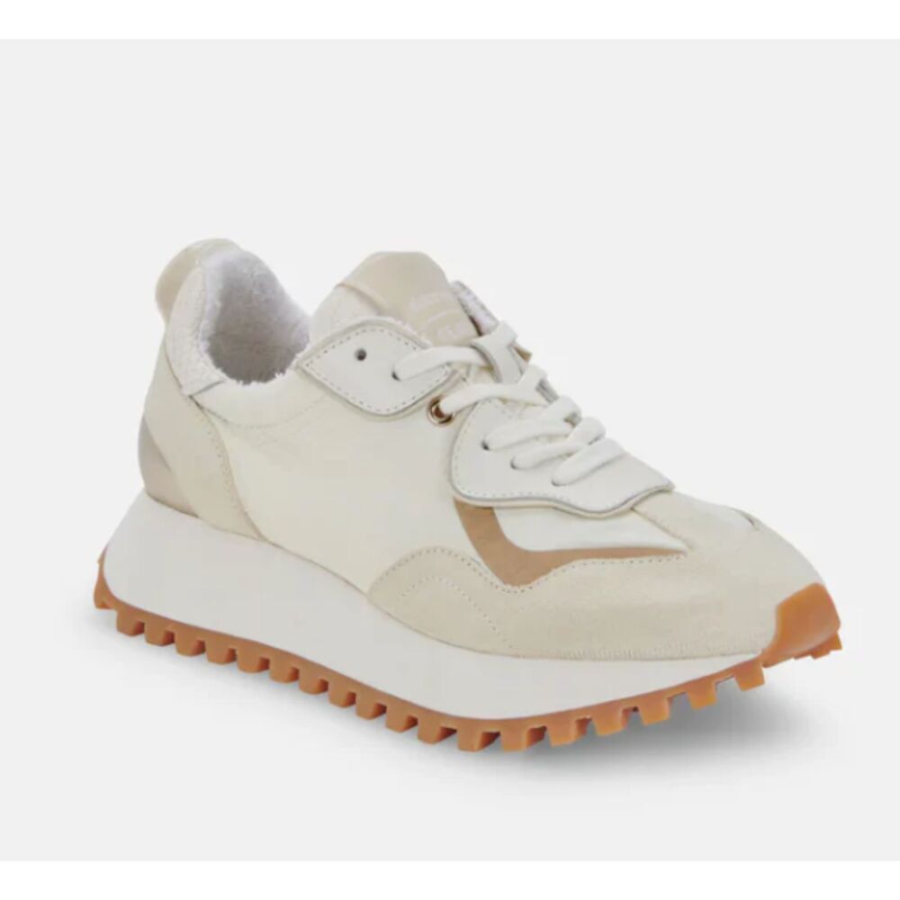 Dolce Vita x GREATS Reubin Sneaker White Women's Size 6 New Platform Chunky